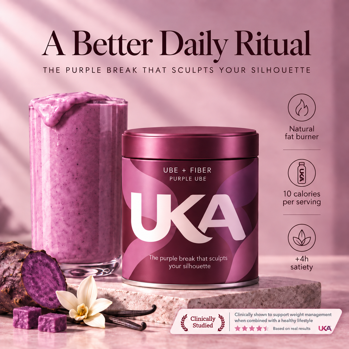UKA — Purple Ube + Fiber Drink